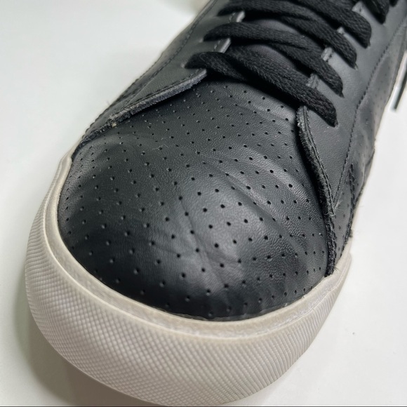 NIKE Tennis Classic AC Black & White Perforated Swoosh Sneakers Kicks SIZE 12.5 - Picture 7 of 12